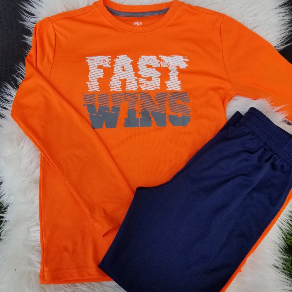 NWOT Boys " Fast Wins" Performance Set